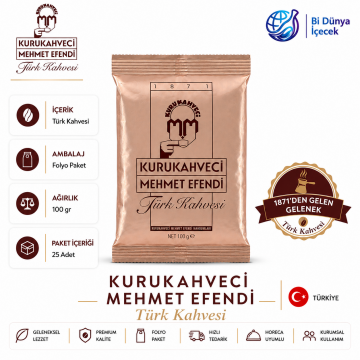 Kurukahveci Mehmet Efendi 100 gr x 25