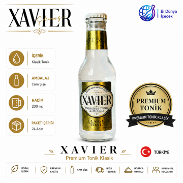 Xavier Premium Tonik Klasik 200 ml x 24