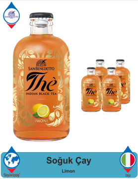 SAN BENEDETTO Indıan Black Tea Limon 250 ML x 4