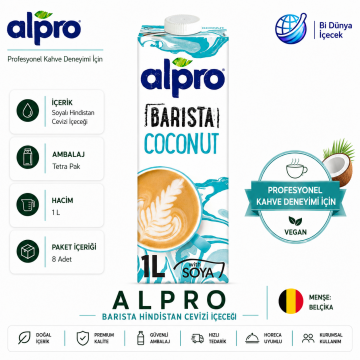 Alpro Soyalı Hindistan Cevizi İçeceği 1 L x 8 Adet